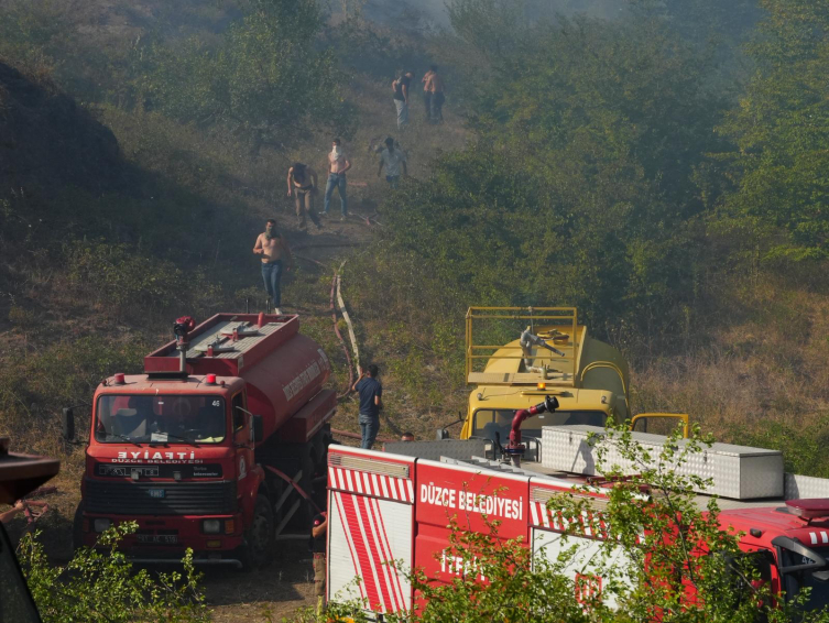Sakarya'daki orman yangını kontrol altında