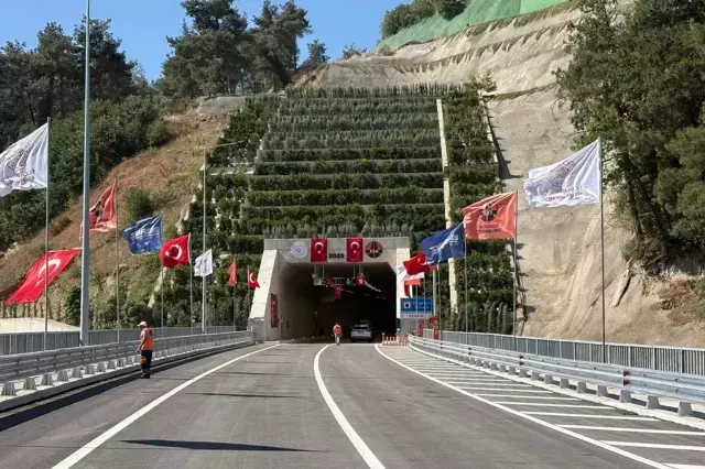 Doğancı Tüneli açıldı: Seyahat süresi 15 dakikadan 3 dakikaya düştü