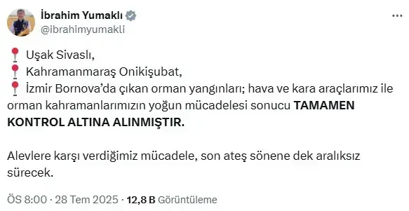 Karabük'te ormanlık alanda yangın! İki köy tahliye edildi