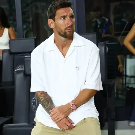 Messi'nin saati servet değerinde çıktı