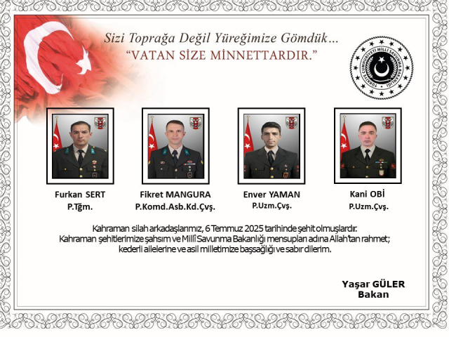 Metan gazı biriken mağarada ne yaşandı? Askerlerimiz 2 dakika arayla şehit oldu