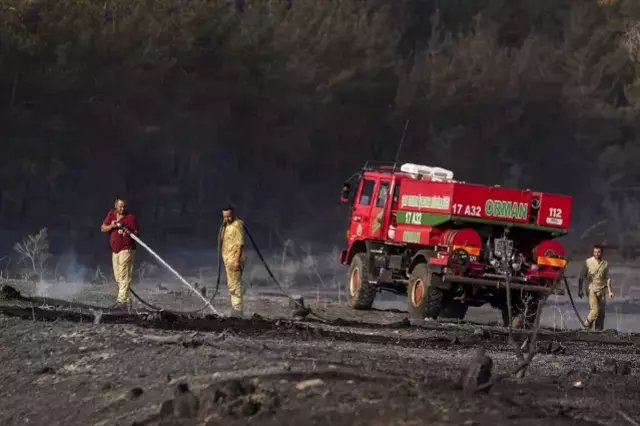 Çanakkale'de Yangında Tarihi Anılar Yok Oldu