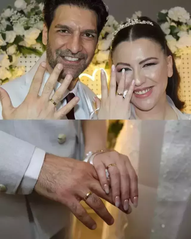 Deha'nın Karga'sı Taner Rumeli 13 yıllık aşkıyla dünyaevine girdi