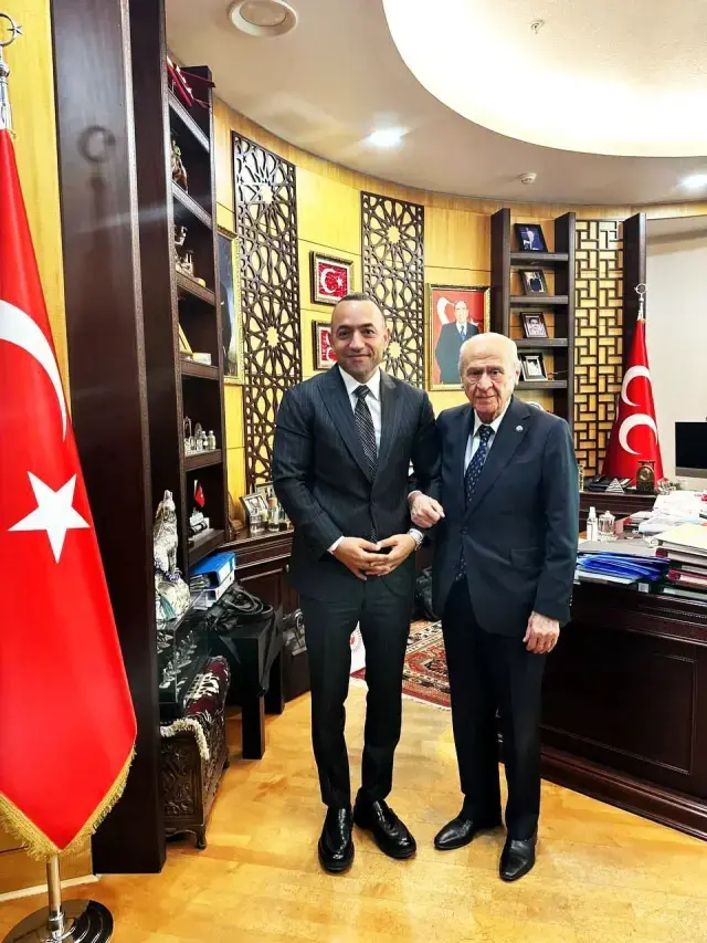 Gülseven Medya'dan Devlet Bahçeli'ye ziyaret