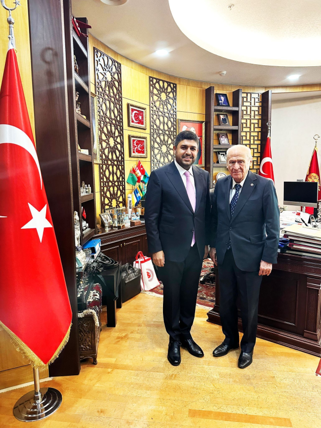 Gülseven Medya'dan Devlet Bahçeli'ye ziyaret