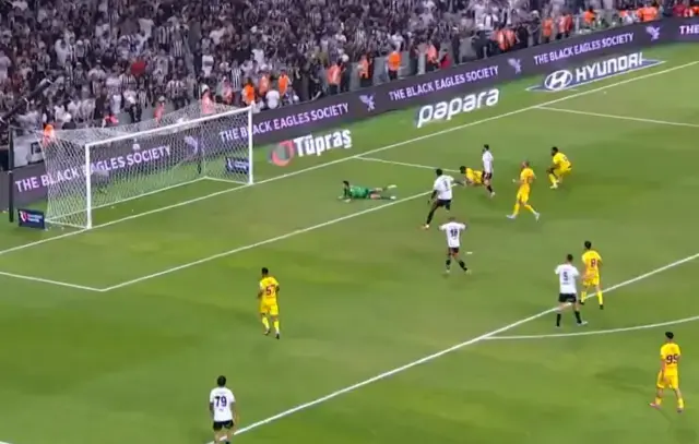 Rafa Silva'dan Beşiktaş'a 3 puanı getiren gol