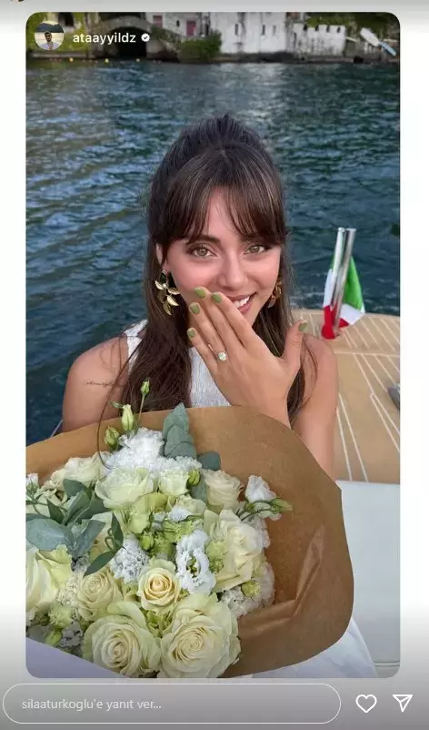 Sıla Türkoğlu evlilik yolunda ilk adımı attı
