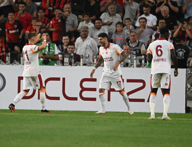 Son şampiyon Galatasaray kaldığı yerden devam! Gaziantep'te 3 gollü zafer