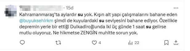 'Sular şehri' Kahramanmaraş'ta 20 gündür bir damla su akmıyor, hastalıklar başladı