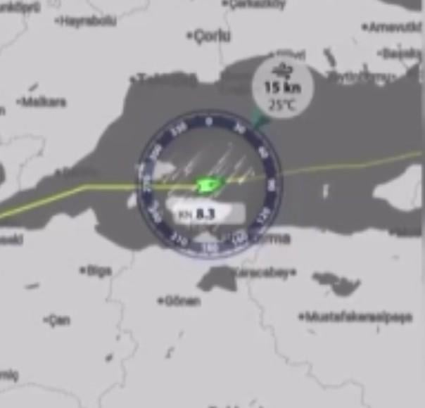 Şüpheli Kaptanın Kullandığı Geminin Görüntüleri Ortaya Çıktı