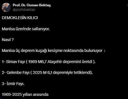 Uzmanından kritik uyarı! 3 fay hattının kesiştiği ilimizde büyük deprem tehdidi
