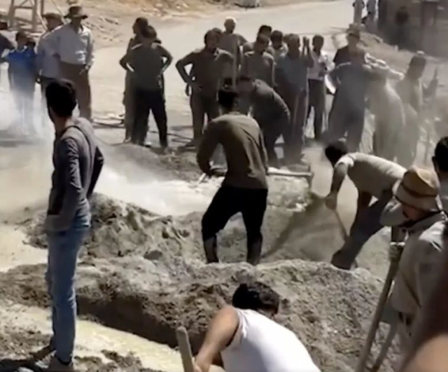 Yeni dönemin yansımaları! TOMA'lar artık harca su sıkıyor