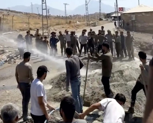 Yeni dönemin yansımaları! TOMA'lar artık harca su sıkıyor