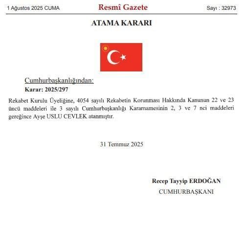 YÖK Başkanlığı'na yeniden Erol Özvar getirildi