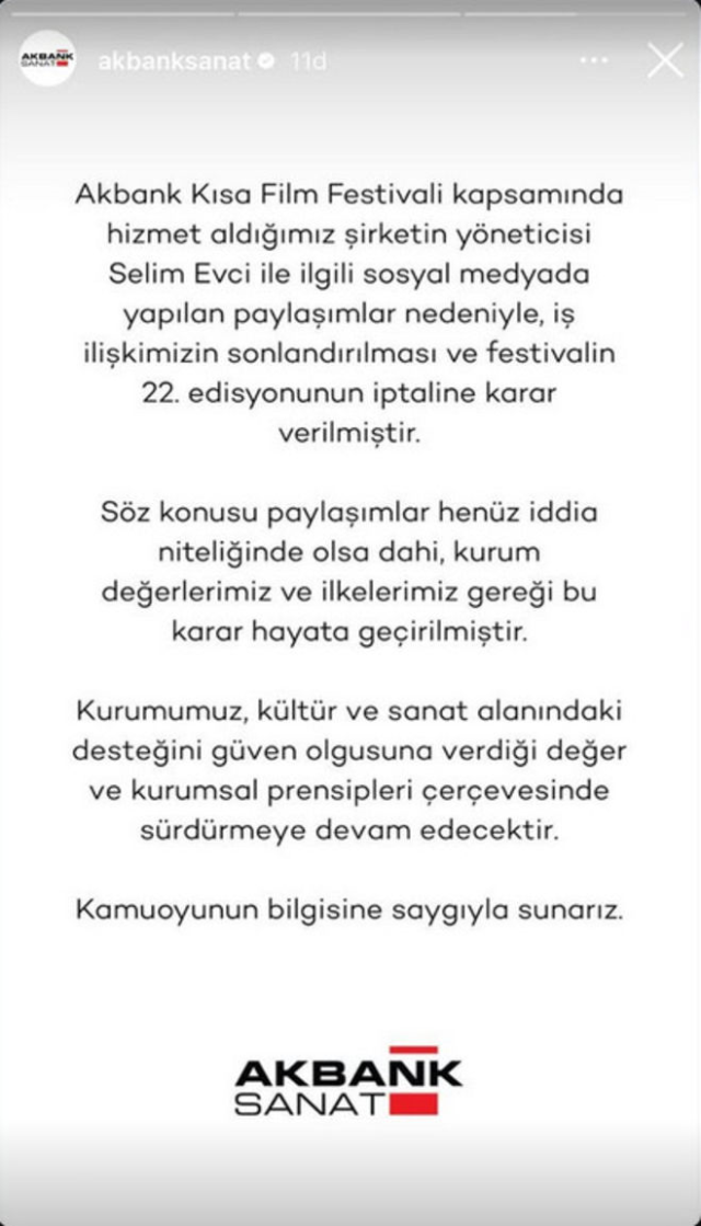 Yönetmen Selim Evci hakkında taciz iddiası