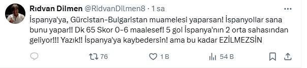 Rıdvan Dilmen'den A Milli Takım'a sert tepki