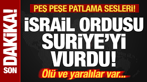 Son Dakika: İsrail Ordusu Suriye’yi Vurdu! Ölü ve Yaralılar Var