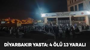 Diyarbakır’da 13 Katlı Apartmanda Yangın – 3’ü Çocuk, 4 Kişi Hayatını Kaybetti