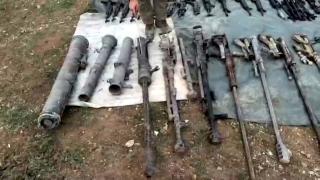 Irak’ın kuzeyinde ele geçirilen çok sayıda mühimmat imha edildi