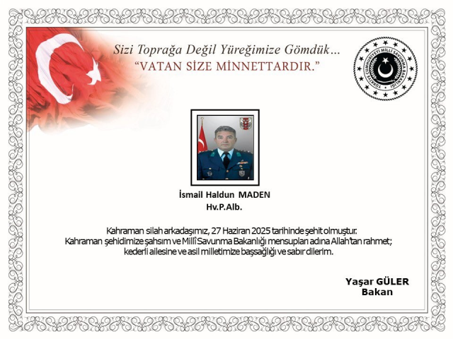 Şehit albayın acı haberi baba ocağına ulaştı! Ağustosta görevi bitecekti – Haberler