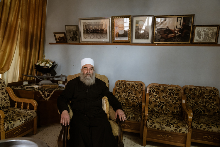 İsrail destekli milis güçlerin lideri Hikmet Selman el-Hicri.