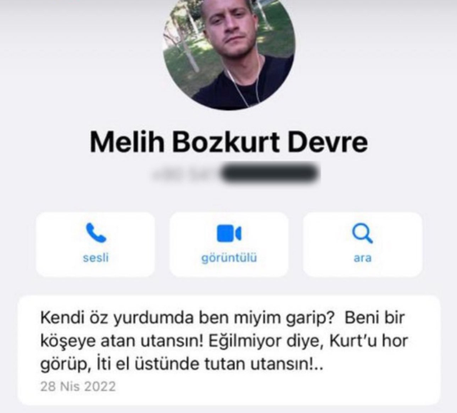 3 yıldır naaşı bulunamayan Şehit Üsteğmen Melih Bozkurt'un WhatsApp mesajı yürekleri burktu