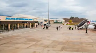Amasya Merzifon Havalimanı Yılın İlk Yarısında 77 Bin Yolcuya Hizmet Verdi