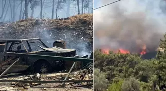 Bir orman yangını da İzmir’de! Bornova’da başlayıp Buca’ya sıçradı