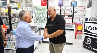 Başkan Büyükkılıç, Yeraltı Çarşısı’nda Esnafı Ziyaret Etti