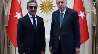 Cumhurbaşkanı Erdoğan, Hamdi Ulukaya’yı kabul etti