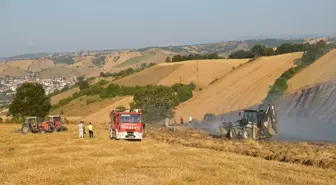 Samsun’un Havza İlçesinde Anız Yangını: 50 Dekar Tarım Arazisi Zarar Gördü