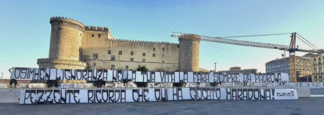 Taraftarlardan Osimhen için çirkin pankart: Bu kulüpte… – Haberler