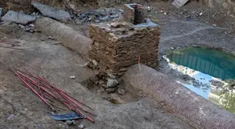 Kocaeli’de sondaj çalışmasında Bizans dönemine ait su kanalı bulundu