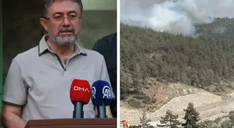 Yeniden başlayan yangına jet müdahale! Kontrol altına alındı