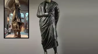 Roma İmparatoru Marcus Aurelius’un heykeli 65 yıl sonra Türkiye’de