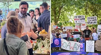 Aracını engelli alanına park eden ABD Başkan Yardımcısına köylülerden tepki