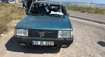 Amasya’da Otomobil Şarampole Devrildi, 3 Yaralı