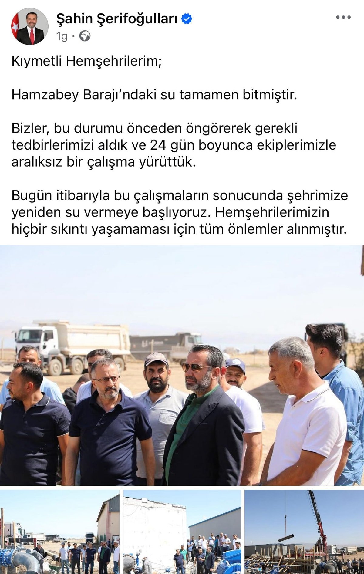 ‘2040’a kadar su sorunu çözüldü’ denmişti… Milyarlık baraj 7 yıl sonra kurudu!