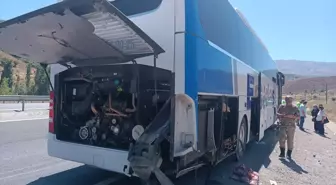 Erzincan’da Otobüs Kazası: 5 Yaralı