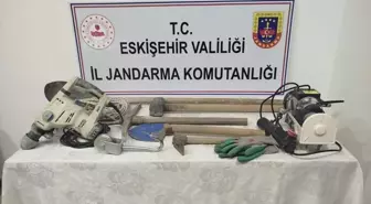 Eskişehir’de Kaçak Kazı Yapan Şüpheli Gözaltına Alındı