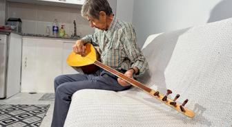 Merhum sanatçı Neşet Ertaş’ın kardeşi Ali Ertaş’a sahip çıkan Kırşehirliler oldu