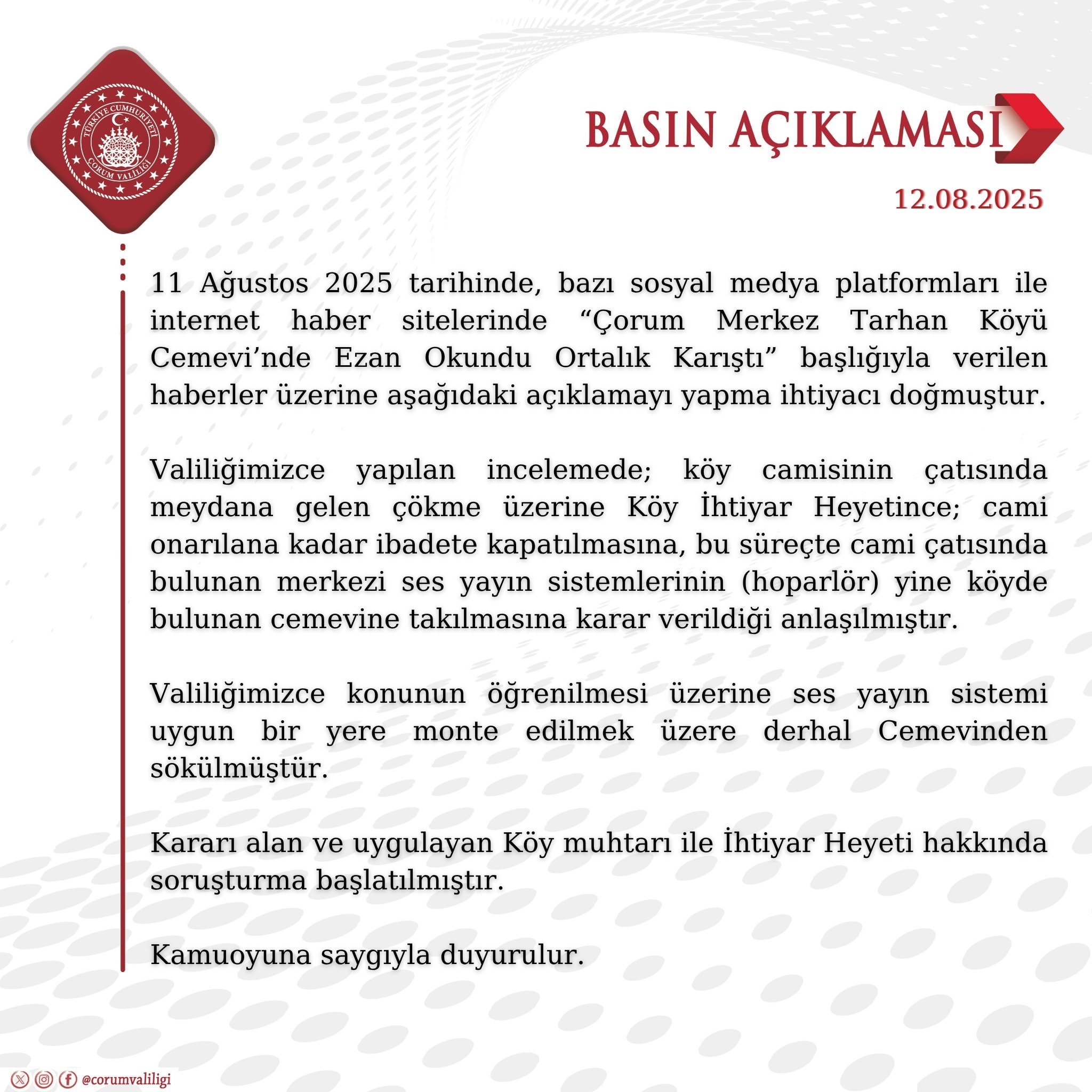 Bir şehri karıştıran olay! Cemevi’nde ezan okundu