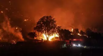 İki gündür yangınla boğuşan Çanakkale’den sevindiren haber