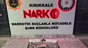 Kırıkkale’de 12 Bin 963 Sentetik Ecza Hapı Ele Geçirildi