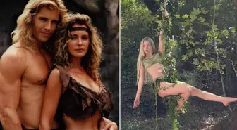 Aleyna Tilki’nin klip tarzı Tarzan’ın eşi Jane’e benzetildi