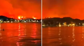 Yunanistan yangınlarla boğuşuyor! Alevler ülkenin üçüncü büyük kentine ulaştı