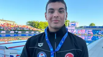 Milli yüzücü Nusrat Allahverdi, gençlerde dünya şampiyonu oldu