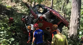 Osmaniye’de yangına müdahale eden arazöz devrildi: 1 işçi şehit