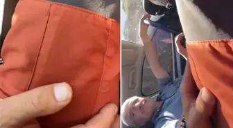 Otostop çeken genç, aracına bindiği adamın tacizini böyle kayda aldı