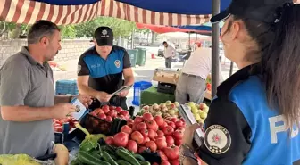 Erzincan’da Polis Ekipleri Dolandırıcılık ve Sahte Para Konusunda Bilgilendirme Çalışması Yaptı